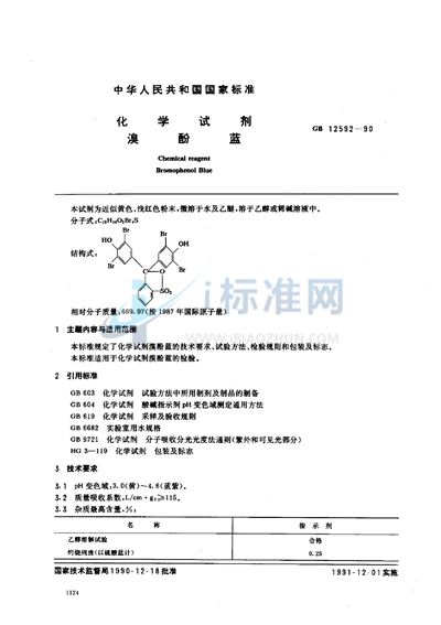 化学试剂  溴酚蓝