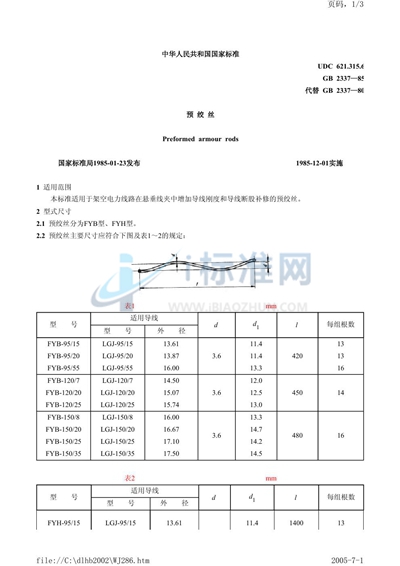 预绞丝