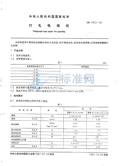 打孔电报纸